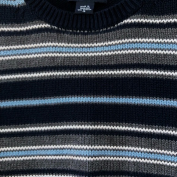 NAUTICA crewneck long sleeve striped cotton sweater, size S - Picture 4 of 8